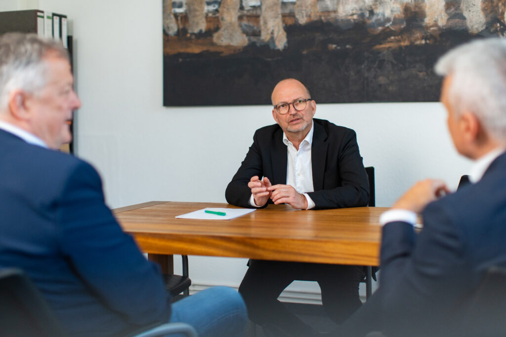 Anwälte im Gespräch